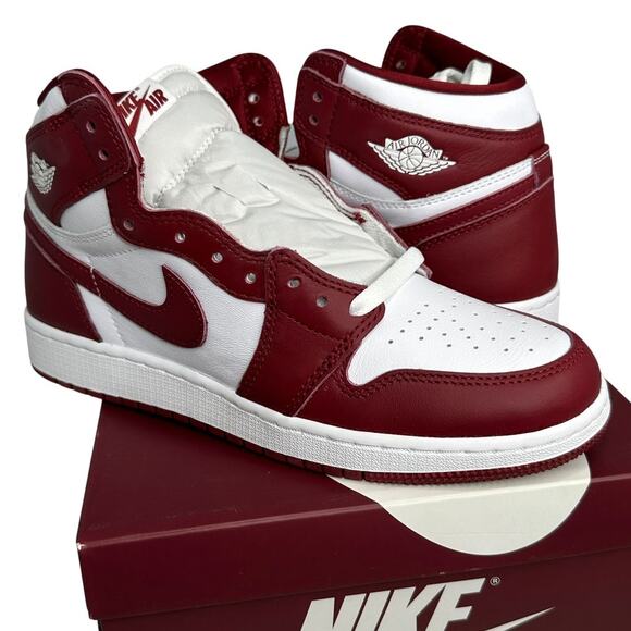 💎✨NEW IN BOX✨💎NIKE Air Jordan Retro High OG Team Red - Picture 3 of 6